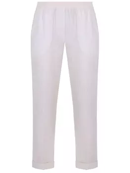 Брюки льняные