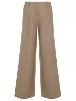 Брюки льняные