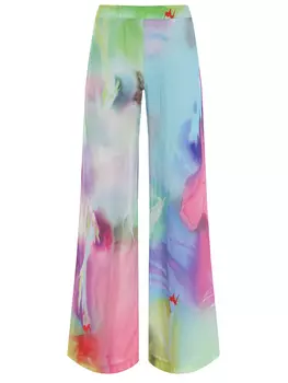 Брюки льняные