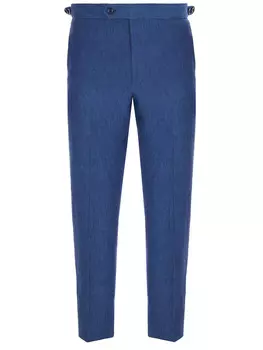 Брюки льняные