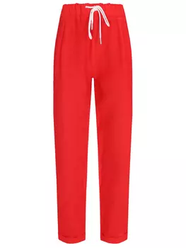 Брюки льняные