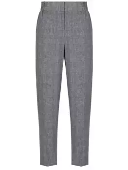 Брюки льняные