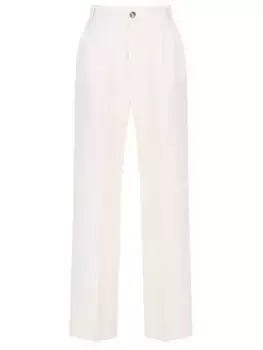 Брюки льняные