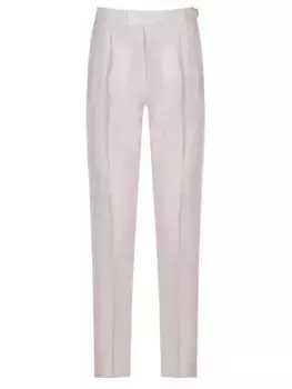 Брюки льняные