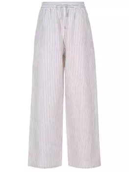 Брюки льняные