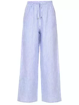 Брюки льняные