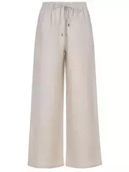 Брюки льняные