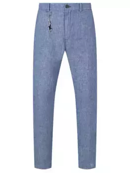 Брюки льняные