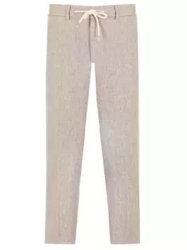 Брюки льняные