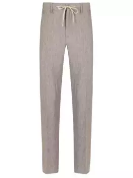 Брюки льняные