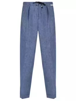 Брюки льняные