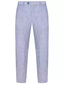 Брюки льняные