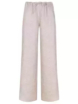 Брюки льняные