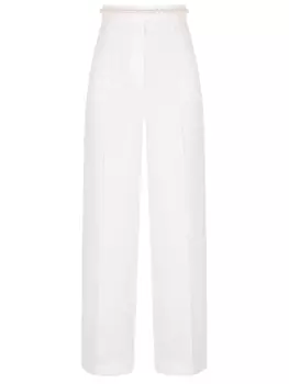 Брюки льняные