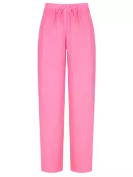 Брюки льняные