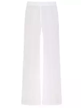 Брюки льняные