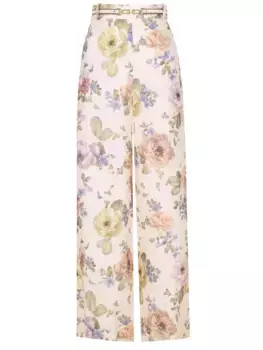 Брюки льняные