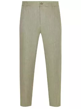 Брюки льняные