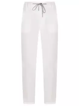 Брюки льняные