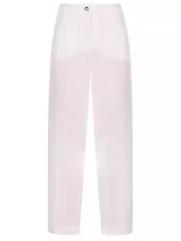 Брюки льняные