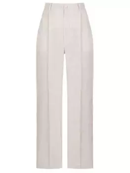 Брюки льняные