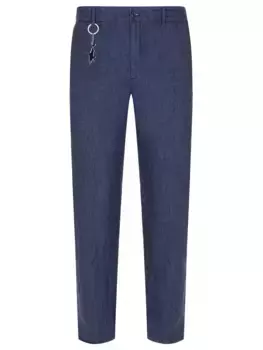 Брюки льняные