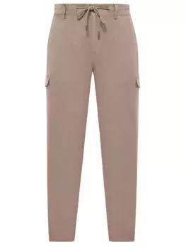 Брюки льняные