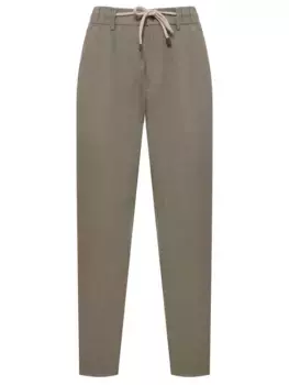 Брюки льняные