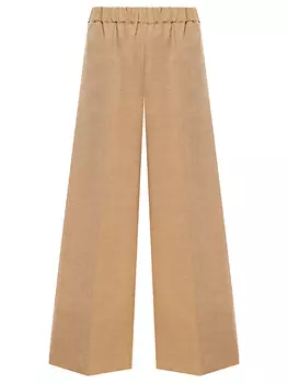 Брюки льняные