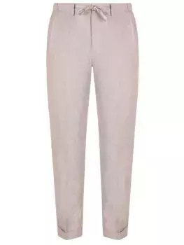 Брюки льняные