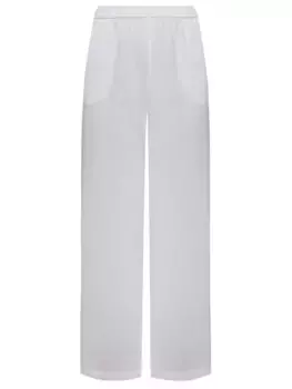 Брюки льняные