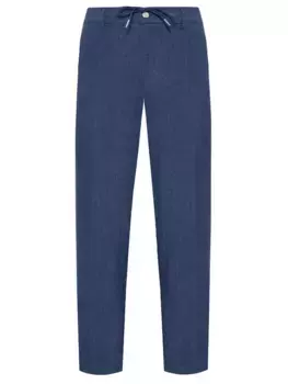 Брюки льняные