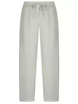 Брюки льняные