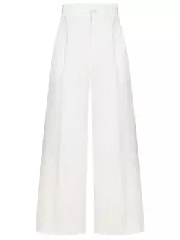 Брюки льняные