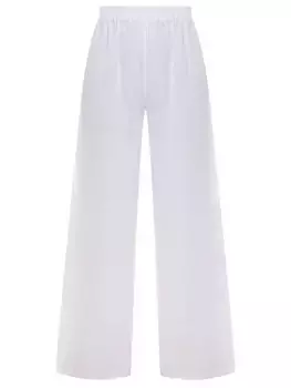 Брюки льняные