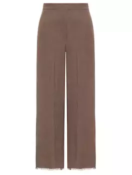 Брюки льняные