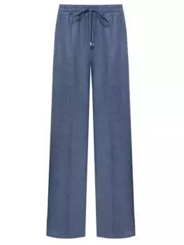 Брюки льняные