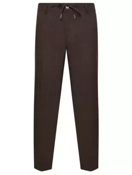 Брюки льняные