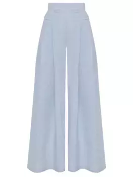 Брюки льняные