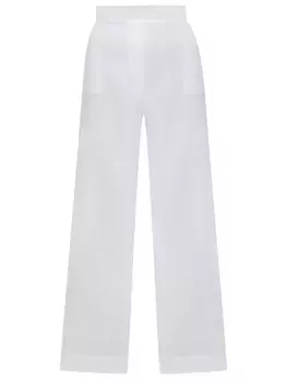 Брюки льняные