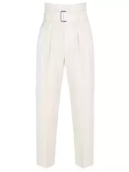 Брюки льняные