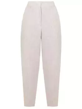 Брюки льняные