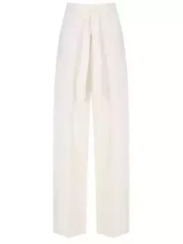 Брюки льняные