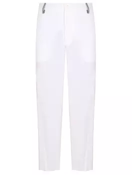 Брюки льняные BIKKEMBERGS