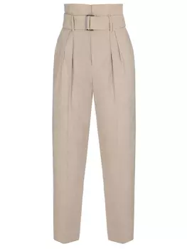 Брюки льняные