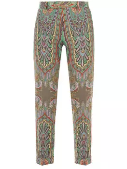 Брюки льняные ETRO