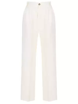 Брюки льняные