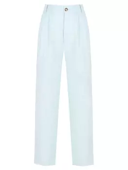 Брюки льняные