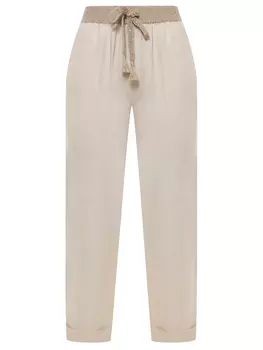 Брюки льняные LE TRICOT PERUGIA