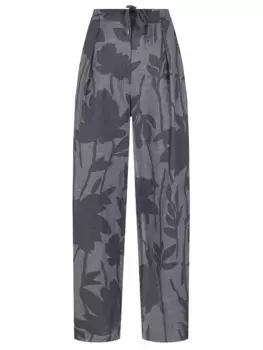 Брюки льняные Slouchy